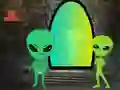 Xogo Grandpa Trapped Alien Cave en liña