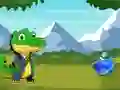 Xogo Crocodile Reach the Pond en liña