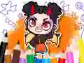 Xogo Coloring Book: Avatar World Cute Devil en liña