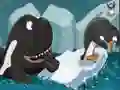 Xogo Find Couple Penguin en liña