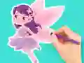 Xogo Coloring Book: Flower Fairy en liña