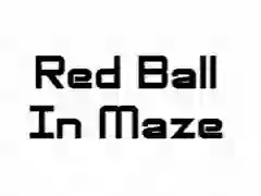 Xogo Red Ball In Maze en liña