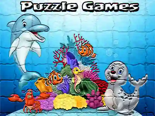 Xogo Puzzle Cartoon Kids Games en liña