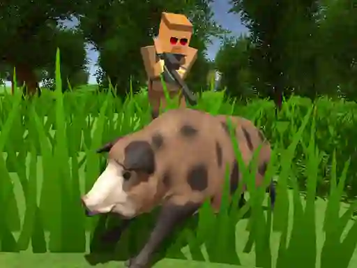 Xogo Pixel Hunting.io en liña