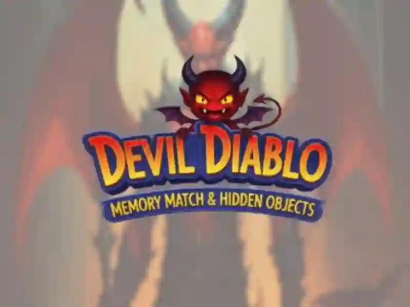 Xogo Devil Diablo Memory Match & Hidden Objects en liña