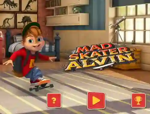 Xogo Mad Skater Alvin en liña