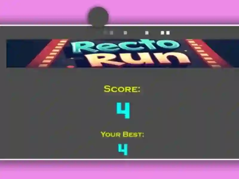 Xogo Recto Run en liña
