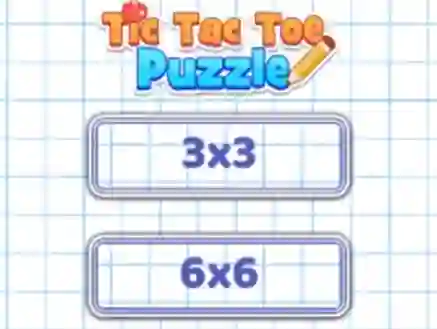 Xogo Tic Tac Toe Puzzle en liña