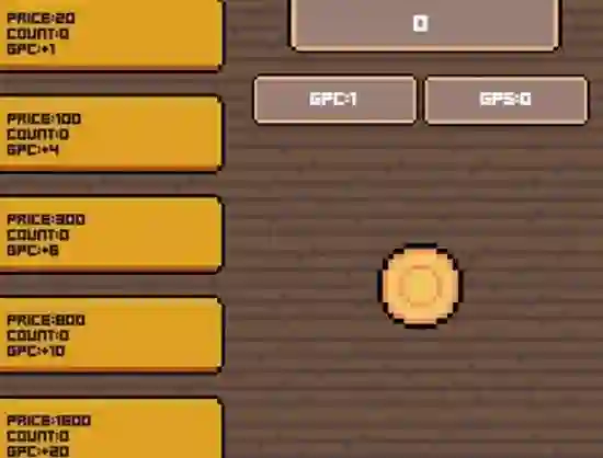 Xogo Gold Clicker en liña