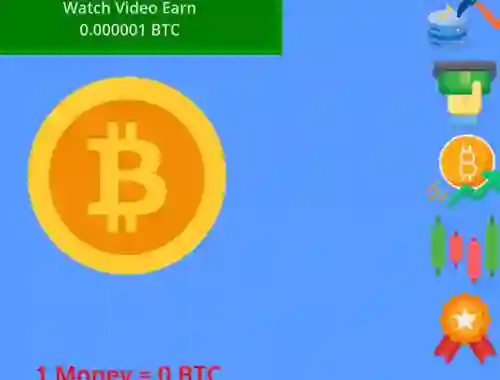 Xogo Bitcoin Clicker Game en liña