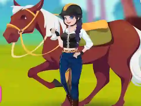 Xogo Girly Equestrian en liña