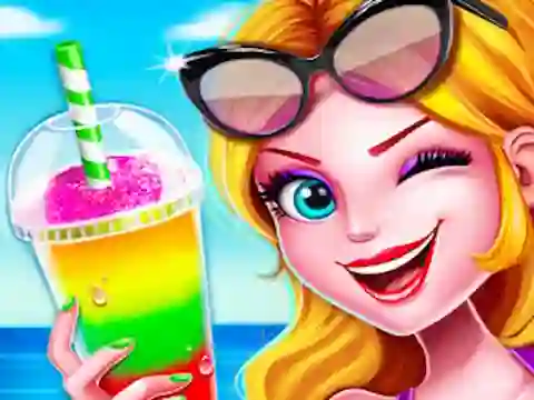 Xogo Beach Party Makeup en liña