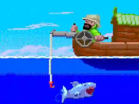 Xogo Dock Fishing en liña