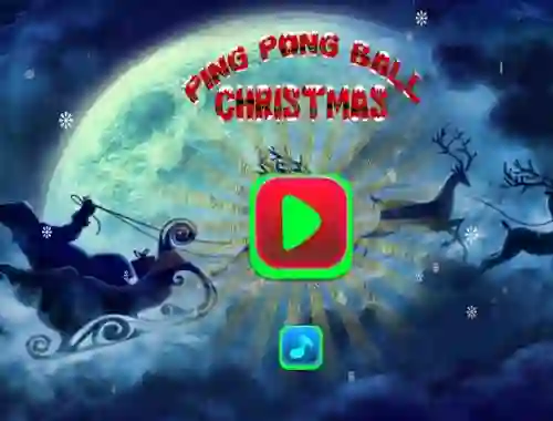 Xogo Ping Pong Ball Christmas en liña
