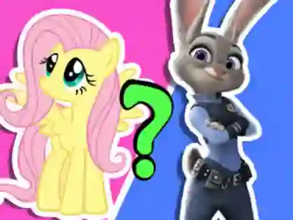 Xogo Kids Quiz: Animal Ladies en liña