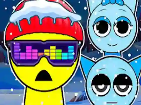 Xogo Incredibox Party Frozen Sprunki Beat en liña