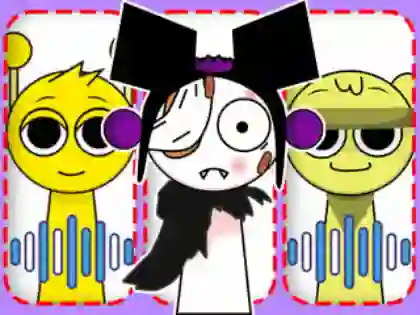 Xogo Kids Quiz: Guess Sprunki Voice en liña