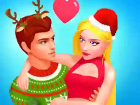 Xogo Bestie Breakup Run - Christmas Love en liña