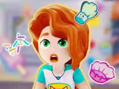 Xogo Jigsaw Puzzle: LEGO Friends KitchenПазл: Лего кухня с друзьями en liña
