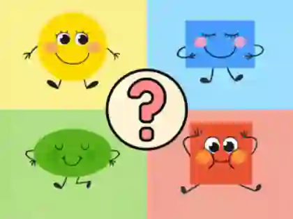 Xogo Kids Quiz: Shapes Fun en liña