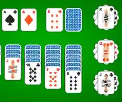 Xogo Klondike Solitaire 4 Suits en liña