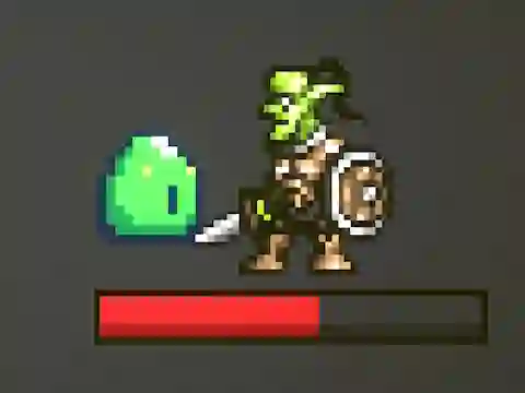 Xogo Infinity Slime Dungeon en liña