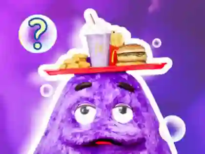 Xogo Kids Quiz: Grimace Shake Trivia en liña