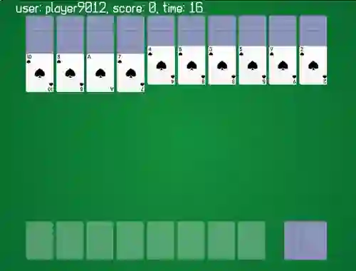 Xogo Spider Solitaire Classic Ver en liña