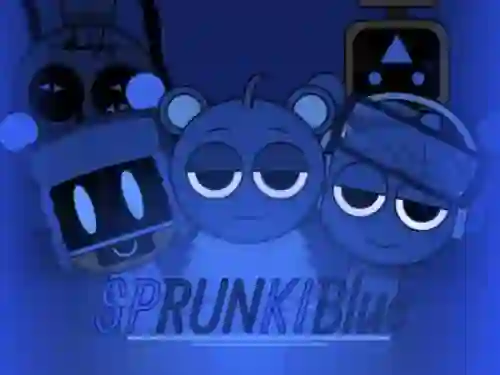 Xogo Sprunki Blue Mod en liña