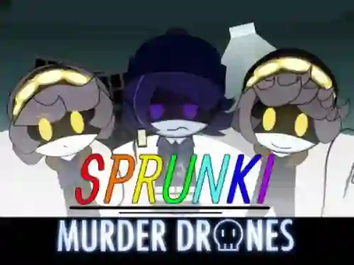 Xogo Sprunki: Murder Drones en liña