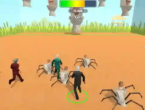 Xogo Cameraman Vs Skibidi Survival en liña