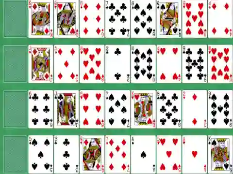 Xogo Cards: Solitaire Carpet en liña