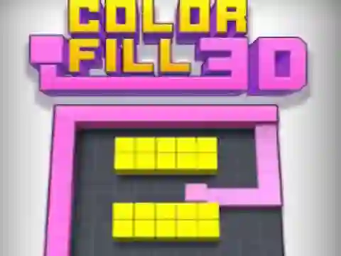 Xogo Color Fill 3D en liña