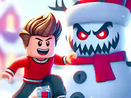 Xogo Jigsaw Puzzle: Roblox Snowball Battle en liña