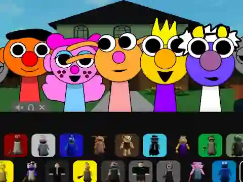 Xogo Sprunki Puppet en liña
