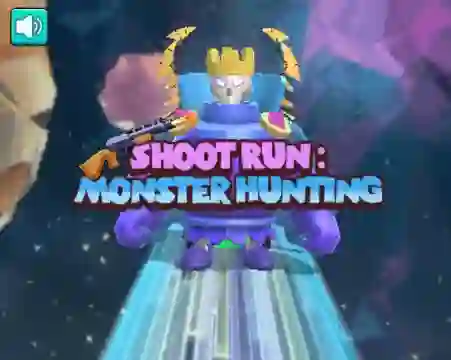 Xogo Shoot Run Monster Hunting en liña
