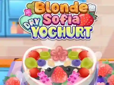Xogo Blonde Sofia: Dry Yoghurt en liña