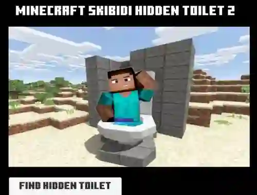 Xogo Minicraft Skibidi Hidden Toilet 2 en liña
