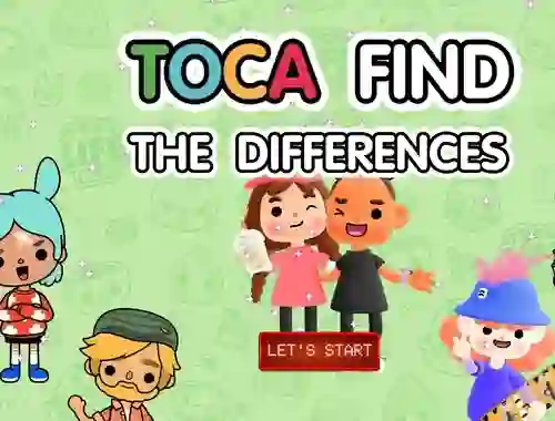 Xogo Toca Find The Differences en liña