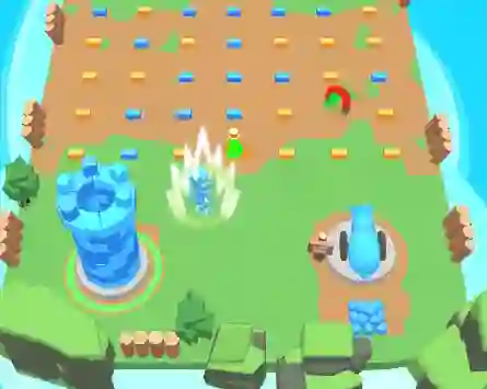 Xogo Tower Clash: Collect Bricks en liña