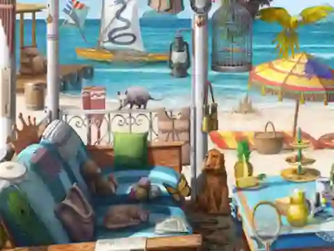 Xogo Hidden Object en liña