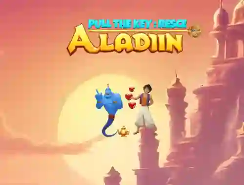 Xogo Pull The Key Rescue Aladin en liña