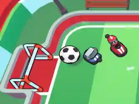 Xogo Bumper Cars Soccer en liña