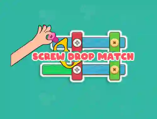 Xogo Screw Drop Match en liña