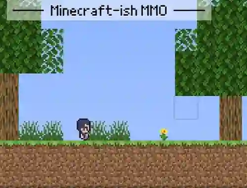 Xogo Minecraft-ish Mmo en liña