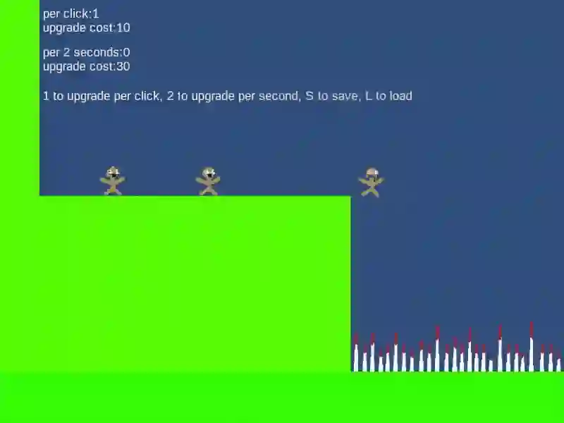 Xogo Push People Off a Cliff Clicker en liña