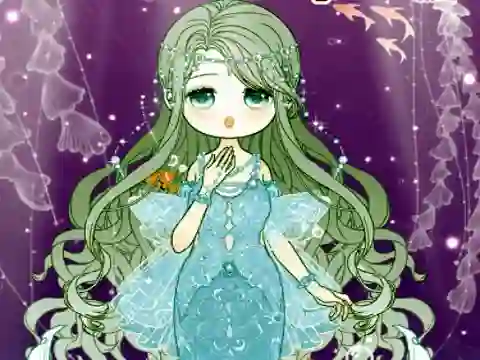 Xogo Candy Doll Dress Up en liña