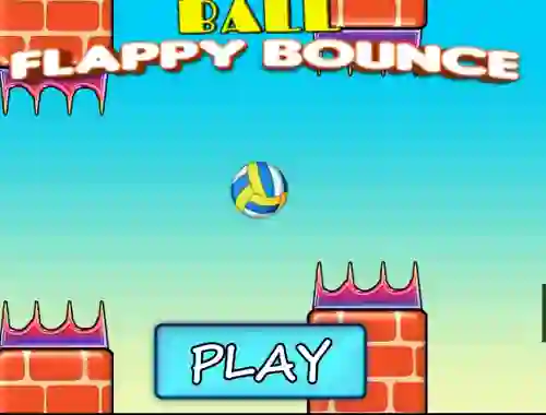 Xogo Ball Flappy Bounce en liña