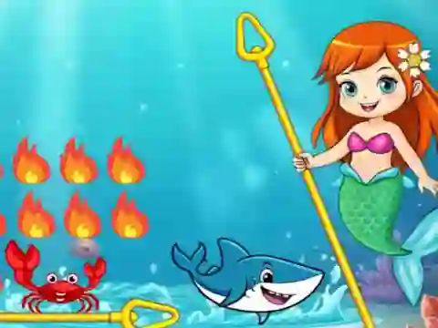 Xogo Princess vs Shark en liña