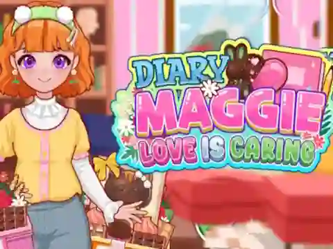 Xogo Diary Maggie: Love is Caring en liña